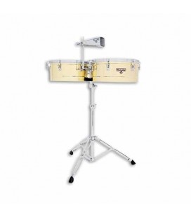 Timbales LP M257B 14 15 Matador Golden with Stand