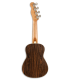 Back of the concert ukulele Fender model Zuma Exotic Bocote
