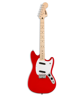 Elctric guitar Fender Squier model Sonic Mustang WN with Torino Red finish
