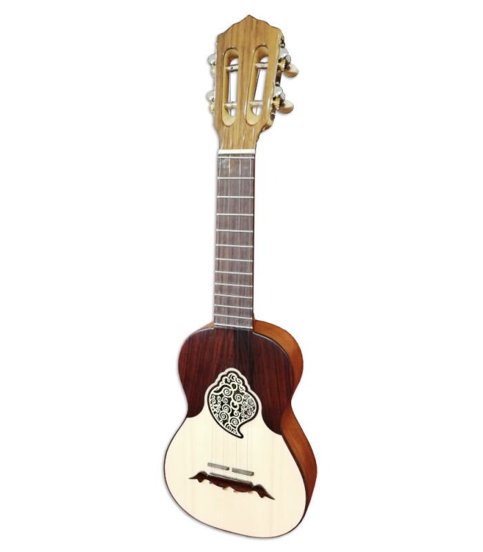 Cavaquinho Artimúsica model CV16C with soundhole in the shape of 'Minho's Heart'