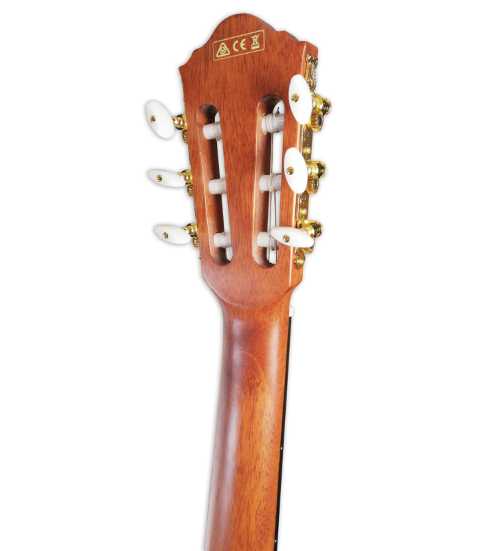 Machine head of the electroacoustic guitar Ibanez model AEG50 NT