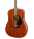 Mahogany top of the folk guitar Fender model CD 60 All Mahogany Dreadnought V3