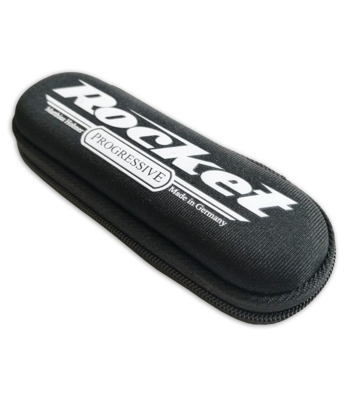 Case of the harmonica Hohner model Rocket Harp in B