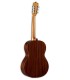 Sapele back and sides of the classical guitar Alhambra model 3C