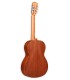 Sapele back and sides of the classical guitar Alhambra model Z-Nature