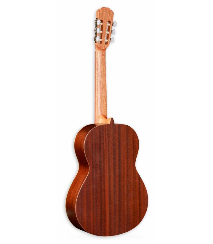 Sapele back and sides of the classical guitar Alhambra model 1C HT of 7/8 size