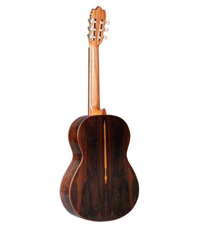 Ziricote back and sides of the classical guitar Alhambra model Iberia Ziricote