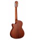 Sapele back and sides of the classical guitar Alhambra model Z Nature CW EZ