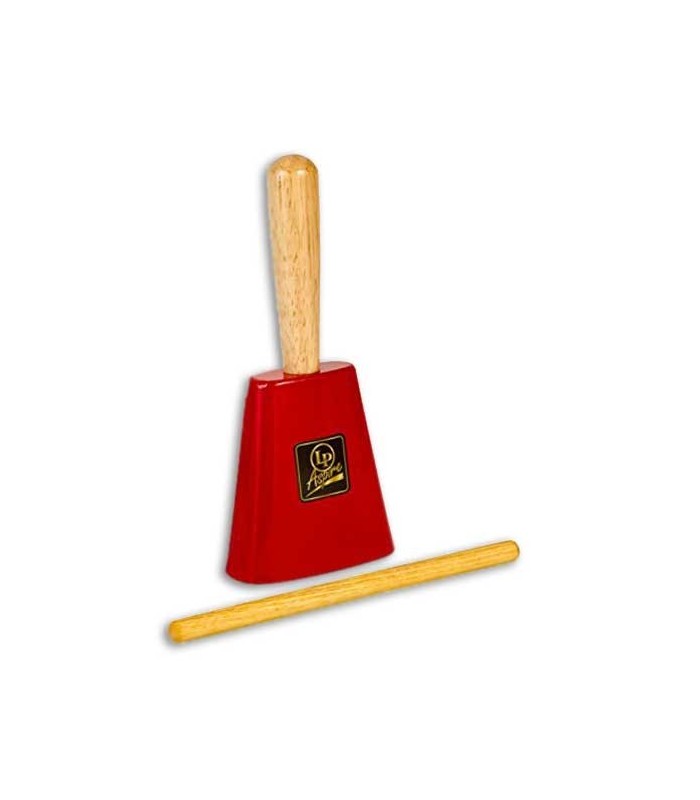 LP Cow Bell LPA900 RD Aspire EZ Grip Cowbell on Handle