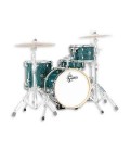 Photo of the Drums Gretsch model Catalina Club Jazz without Cymbals in shine green color
