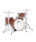 Photo of the Drums Gretsch model Catalina Club Jazz without Cymbals in brown color