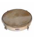 Honsuy Tambourine 43150 25cm 4 Slotted Bolts Natural Skin