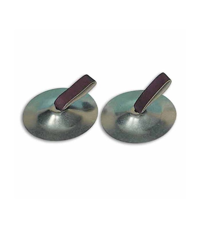 Photo of the Pair of Finger Cymbals Goldon model 34000 Chrome