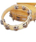 Honsuy Tambourine 40050 25cm 16 Sets Double Jingles Headless