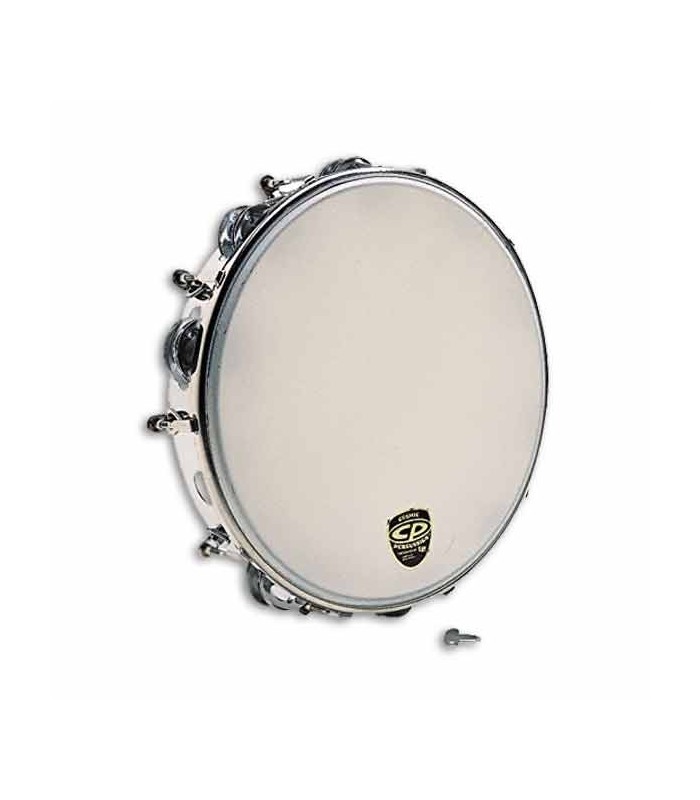 LP Tambourine CP392 with Skin and Tuning in Metal 10