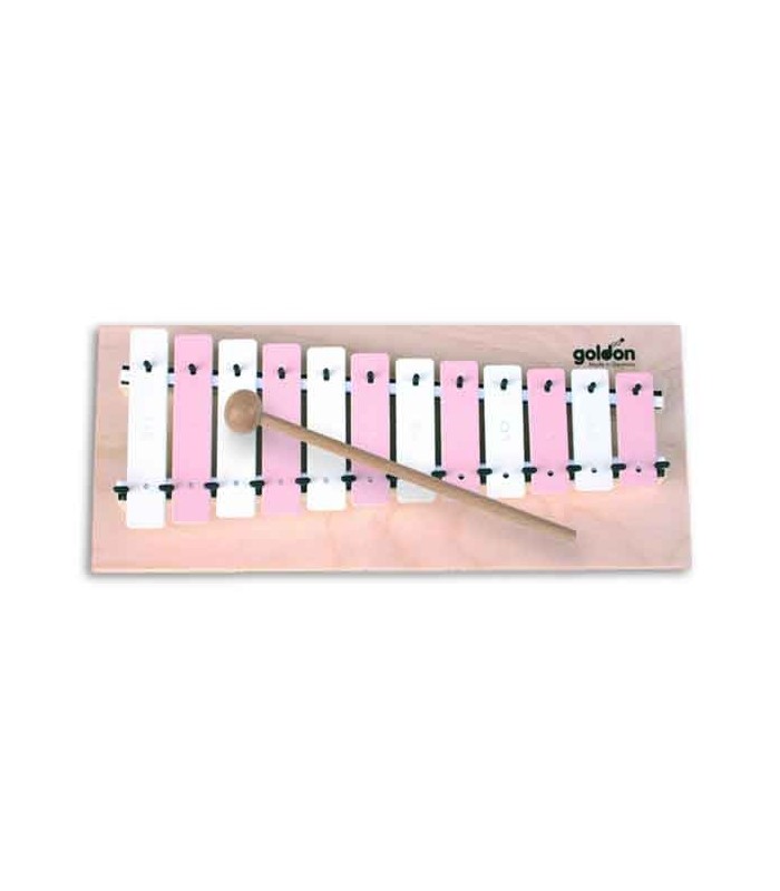 Photo of the Glockenspiel Goldon model 11050 c3 g4 Pink