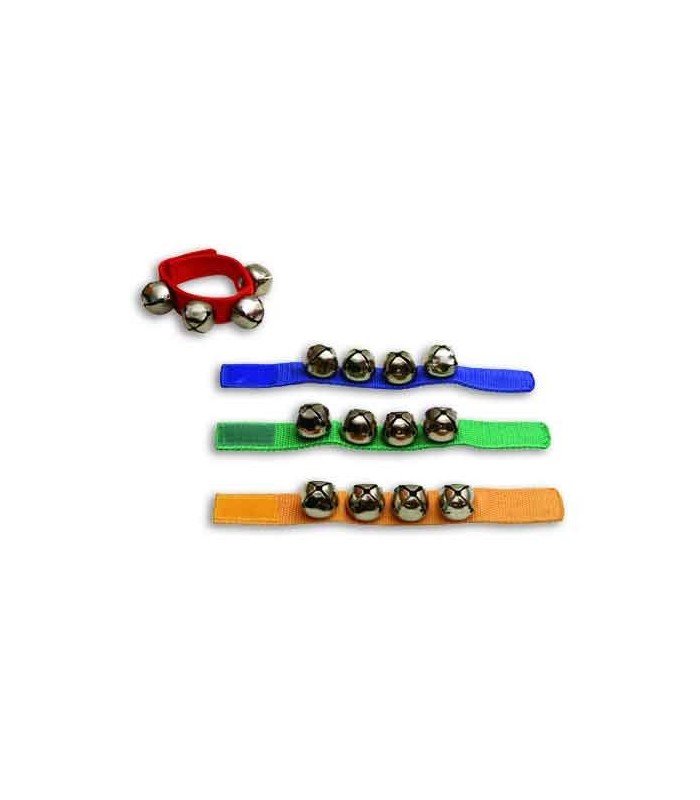 Photo of 4 wrist sleigh bells Goldon 33400 several colors