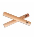LP Pair of Claves LPA165 Clear Wood