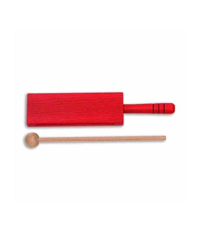 Photo of the Woodblock Goldon model 33314 18cm Red Wood with Handle