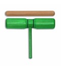 Two Tone Goldon 33126 Green Wood with Mallet