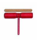 Two Tone Block Goldon 33124 Red Wood with Mallet
