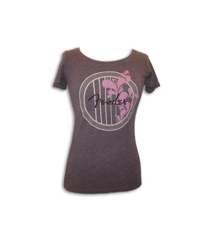 Fender T shirt Bordeaux Soundhole Lazy Size XL