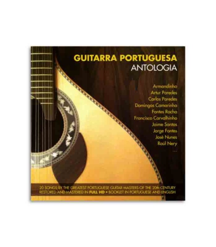 Cover of CD Guitarra Portuguesa Antologia