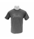 Fender T shirt Gray with Logo Size M