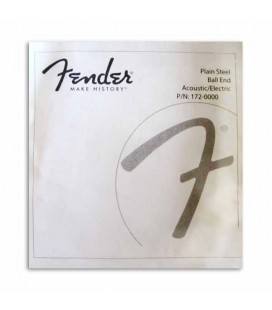 Individual String Fender Electric or Acoustic Guitar Steel 011