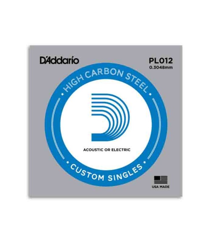 Daddário Electric or Acoustic Guitar String PL012 High ESteel