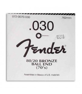 Individual String Fender Acoustic Guitar Nickel 030W