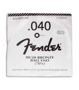 Individual String Fender Acoustic Guitar Bronze 040