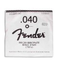Package of string Fender 040
