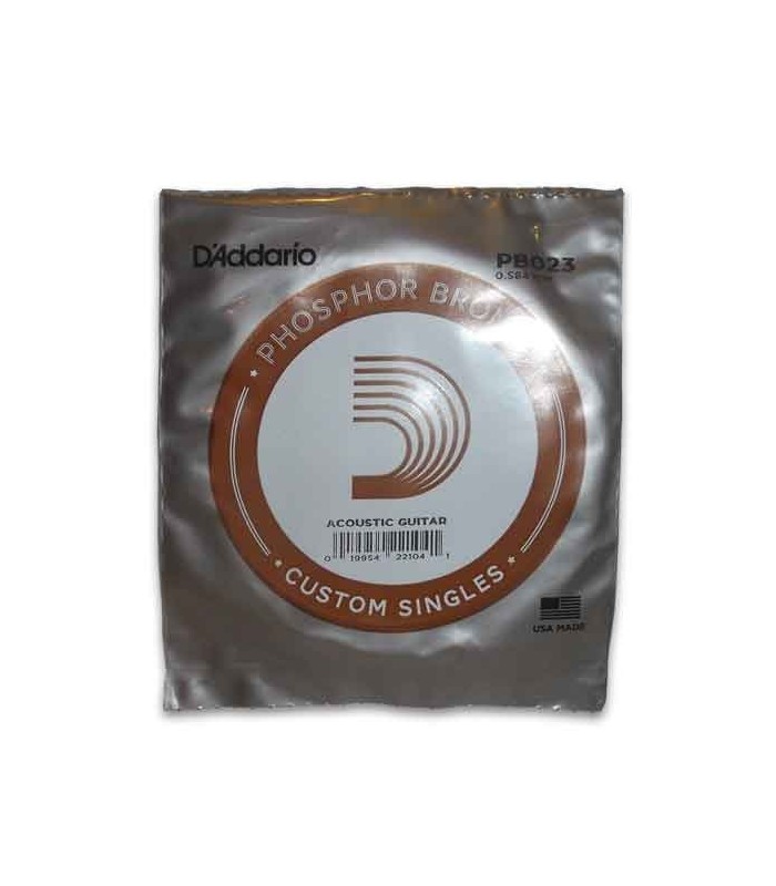 DAddario Individual Acoustic Guitar String 3a SOL 023