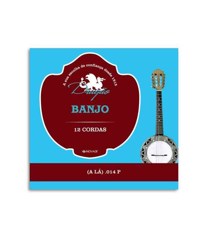 Dragão Banjo Individual String 889 .014 2nd A