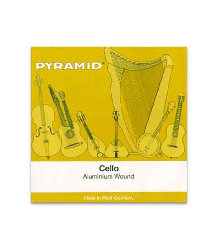 Pyramid Cello Strings Set 170100 Aluminium 4/4