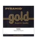 Pyramid Cello Strings Set Gold 173100 4/4
