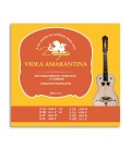 Dragão 10 Strings Viola Amarantina String Set 013