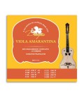 Dragão 10 Strings Viola Amarantina String Set 013