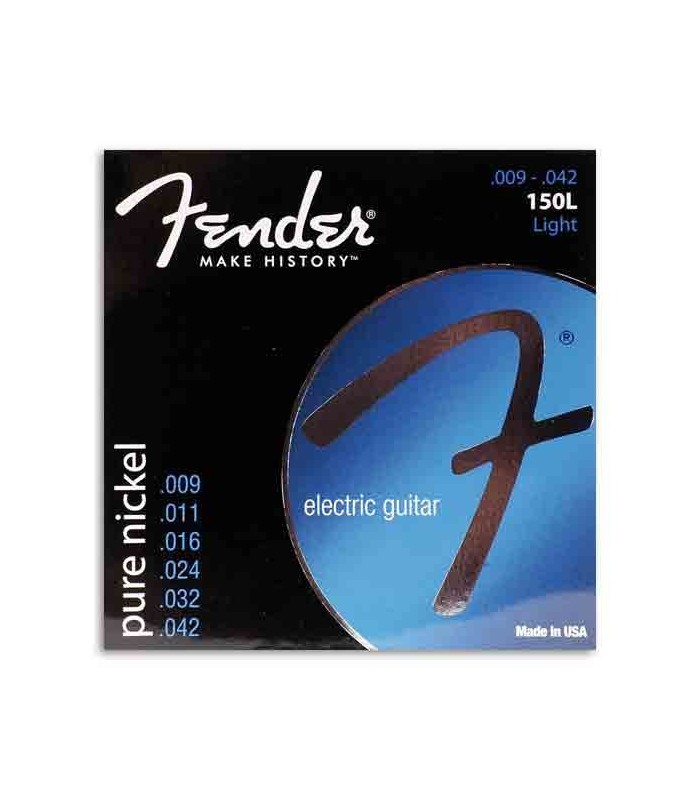 Fender Electric Guitar String Set 150L Pure Nickel 009