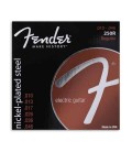 Electric Guitar String Set Fender 250R Nickel Plated Steel 010