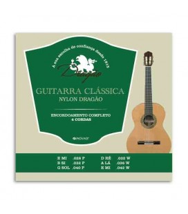 String Set Classical Guitar Dragão 026 Nylon
