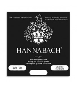 String Set Hannabach E800MT Classical Guitar Nylon Medium Tension