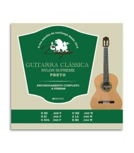 Dragão Classical Guitar String Set 027 Supreme Black Nylon