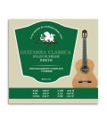 Dragão Classical Guitar String Set 027 Supreme Black Nylon