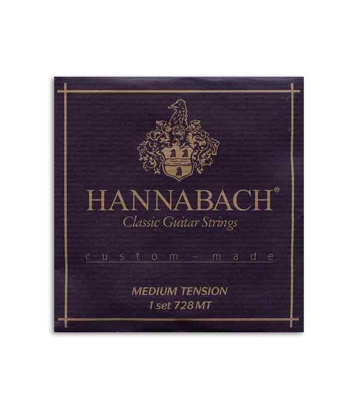 Hannabach String Set E728MT Classical Guitar Nylon Medium Tension