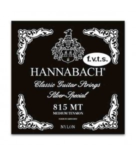 String Set Hannabach E815MT Medium Tension Classical Guitar Nylon