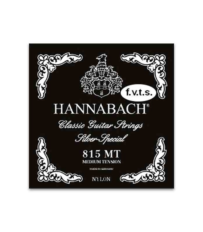 Cover of string set Hannabach E815MT Medium Tension 