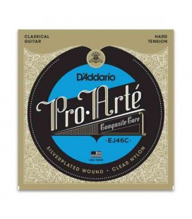 Daddário Classical Guitar String Set EJ 46C Strong Tension Composites