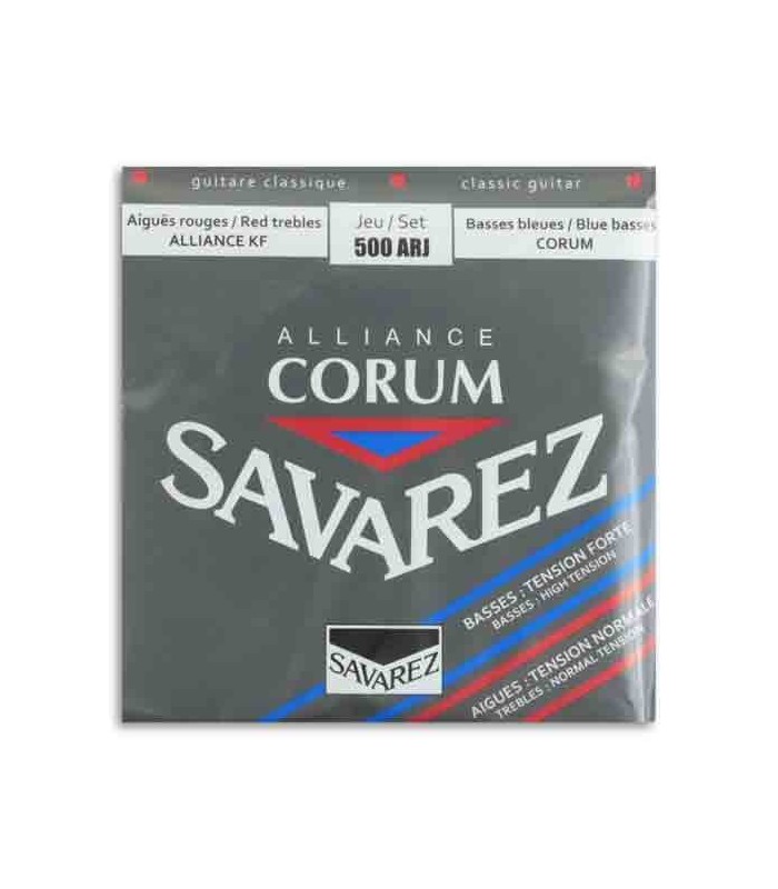 Cover of package for string set Savarez 500-ARJ